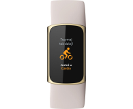 FITBIT by Google Charge 5,Lunar White/Soft Gold Stainless Steel - 678206 - zdjęcie 3